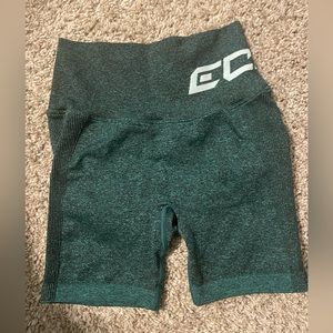 ECHT Arise scrunch shorts- Aqua Green